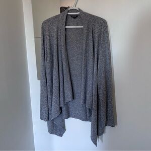 Grey Flowy Cardigan